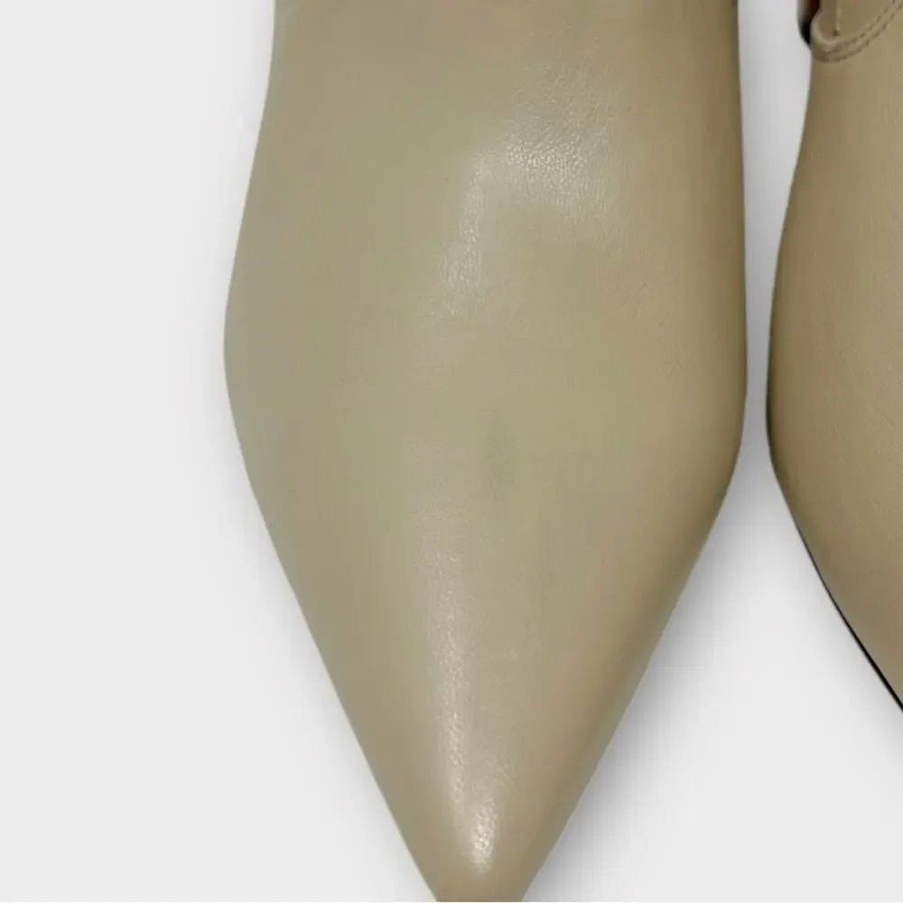 Franco Sarto Avana Faux Leather Heeled Sock Ankle Booties Size 11 - Picture 9 of 13